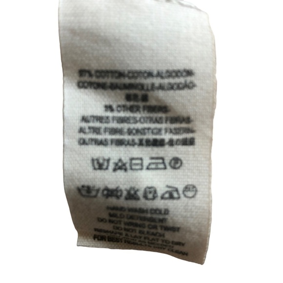 Free People Cotton Pullover Sweater  Women M  Pale Pink and Gray Stripes  Knubby - Picture 10 of 10